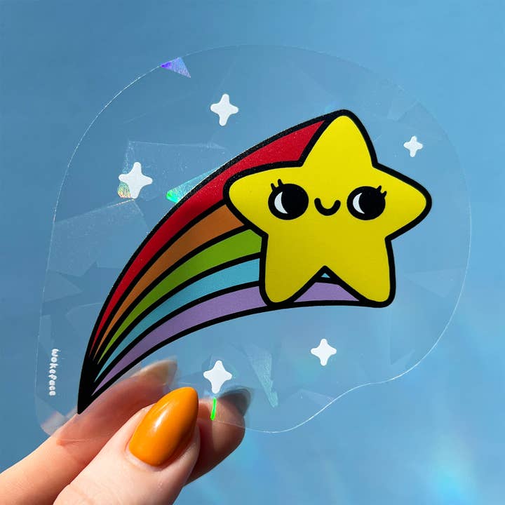 Wokeface - Wholesale Suncatcher - Suncatcher - Shooting Star1