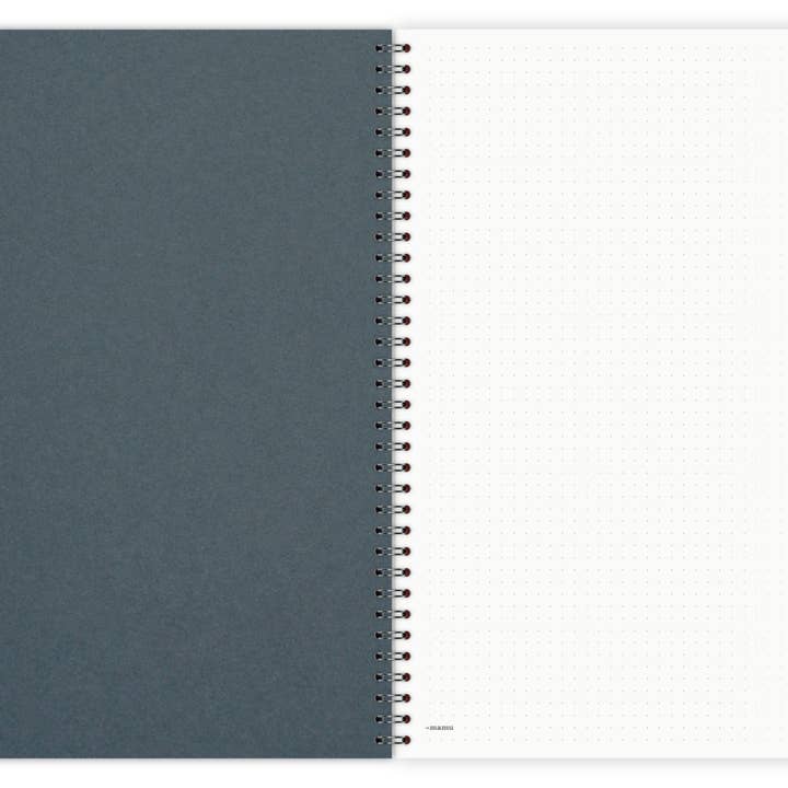 etmamu - Wholesale Notebook - Blue-grey notepad A4