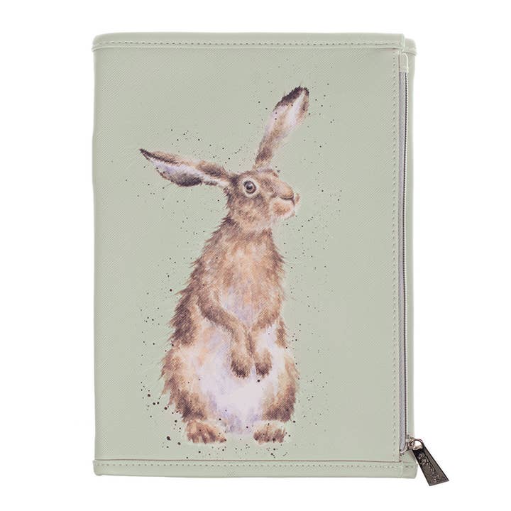 Notebookplånbok - Hare för wholesale av Wrendale Designs Ltd
