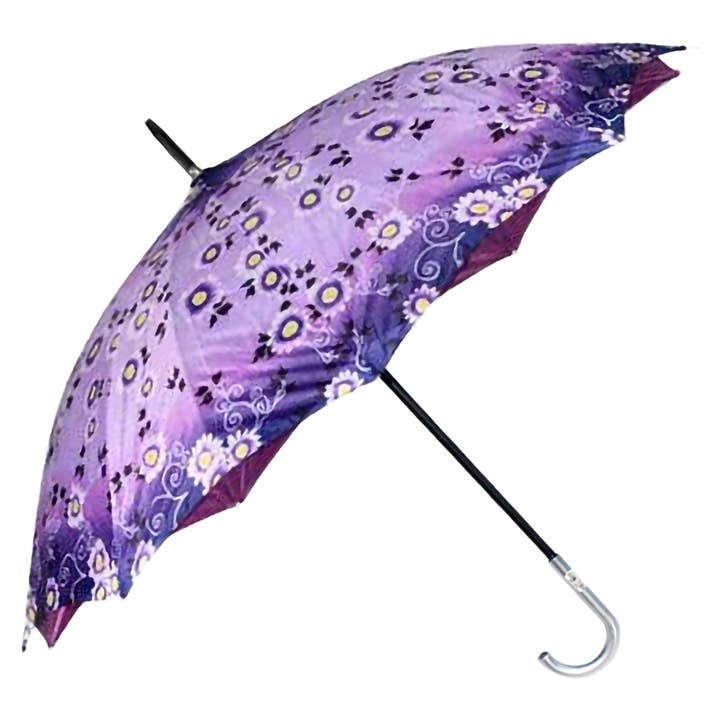 Assorted Floral Double Layer 16-Panel Umbrella - 23.5 Inch for wholesale on Faire5