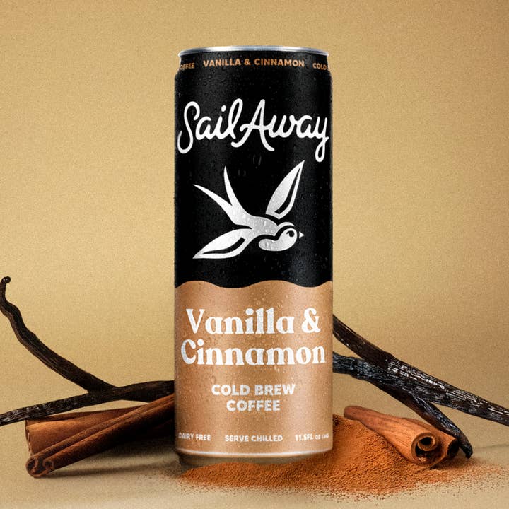Sail Away Coffee Co. - Wholesale Iced Coffee/Cold Brew - Cold Brew Coffee - Vanilla & Cinnamon0