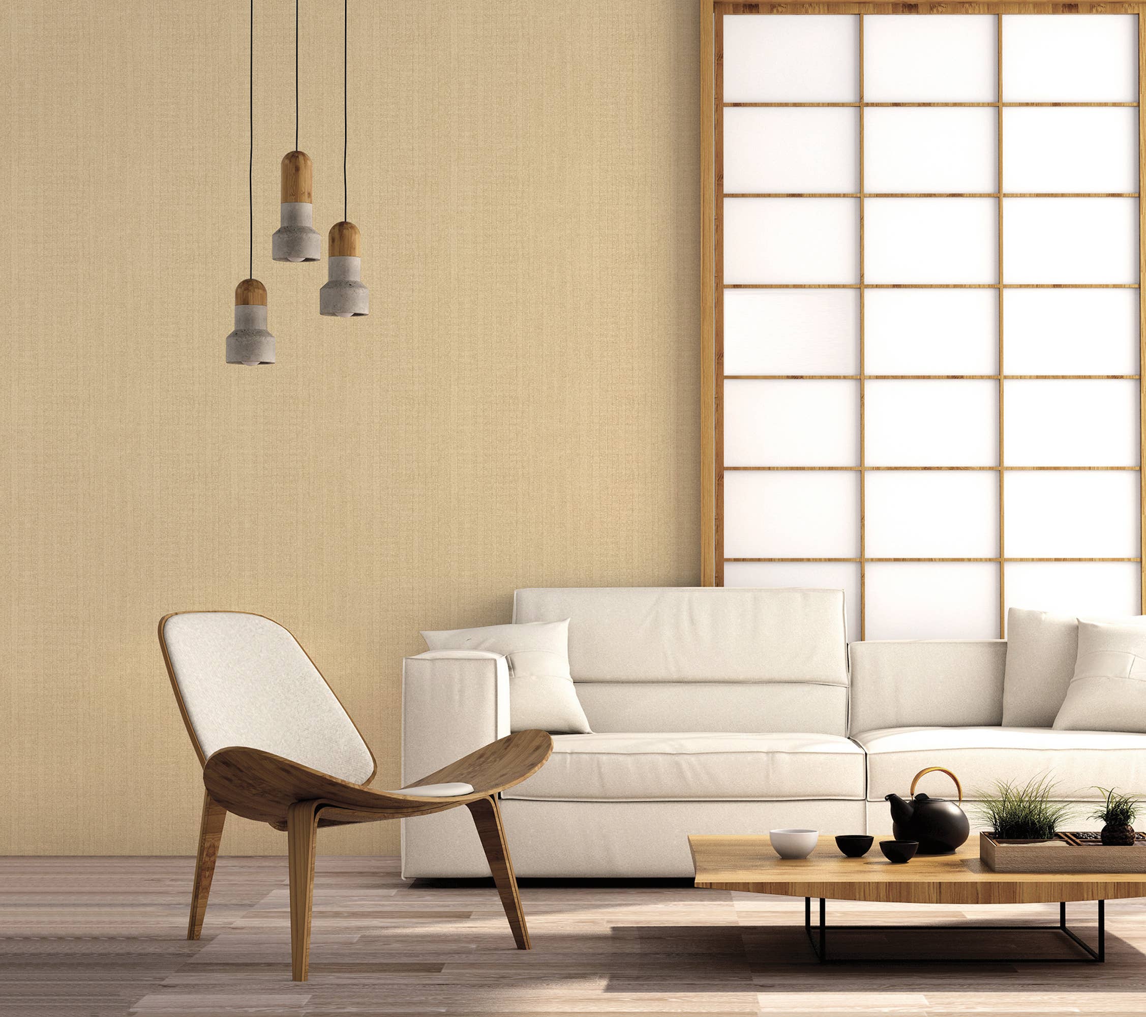 Galerie Wallcoverings - Wholesale Wallpaper - Bazaar Collection Moss Stripe Design Wallpaper9