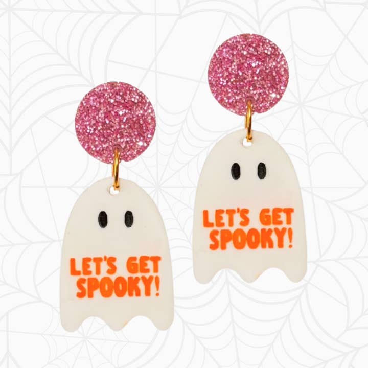 Halloween-Ohrring aus Acryl - Let's Get Spooky! für den Großhandel von Pieces of Blonde