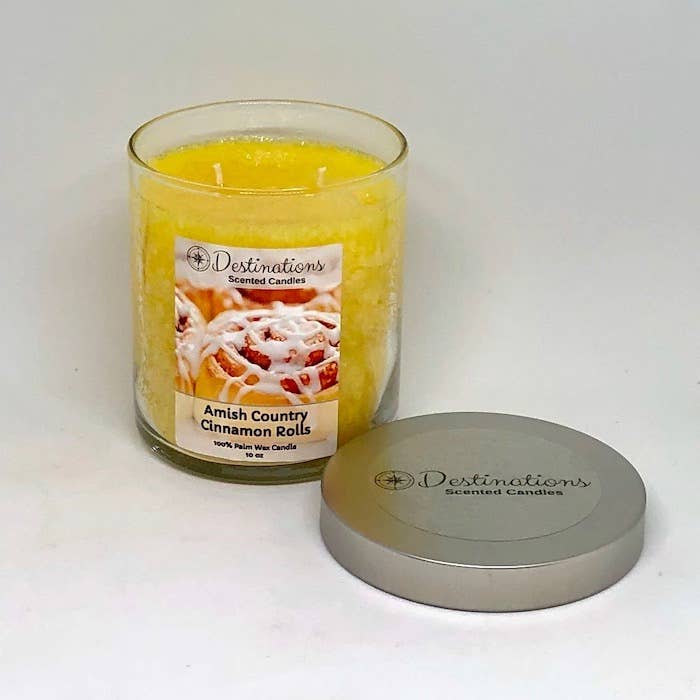 REMOVED BRAND - Wholesale Jar/Filled Candle - 10 oz Amish Country Cinnamon Rolls1