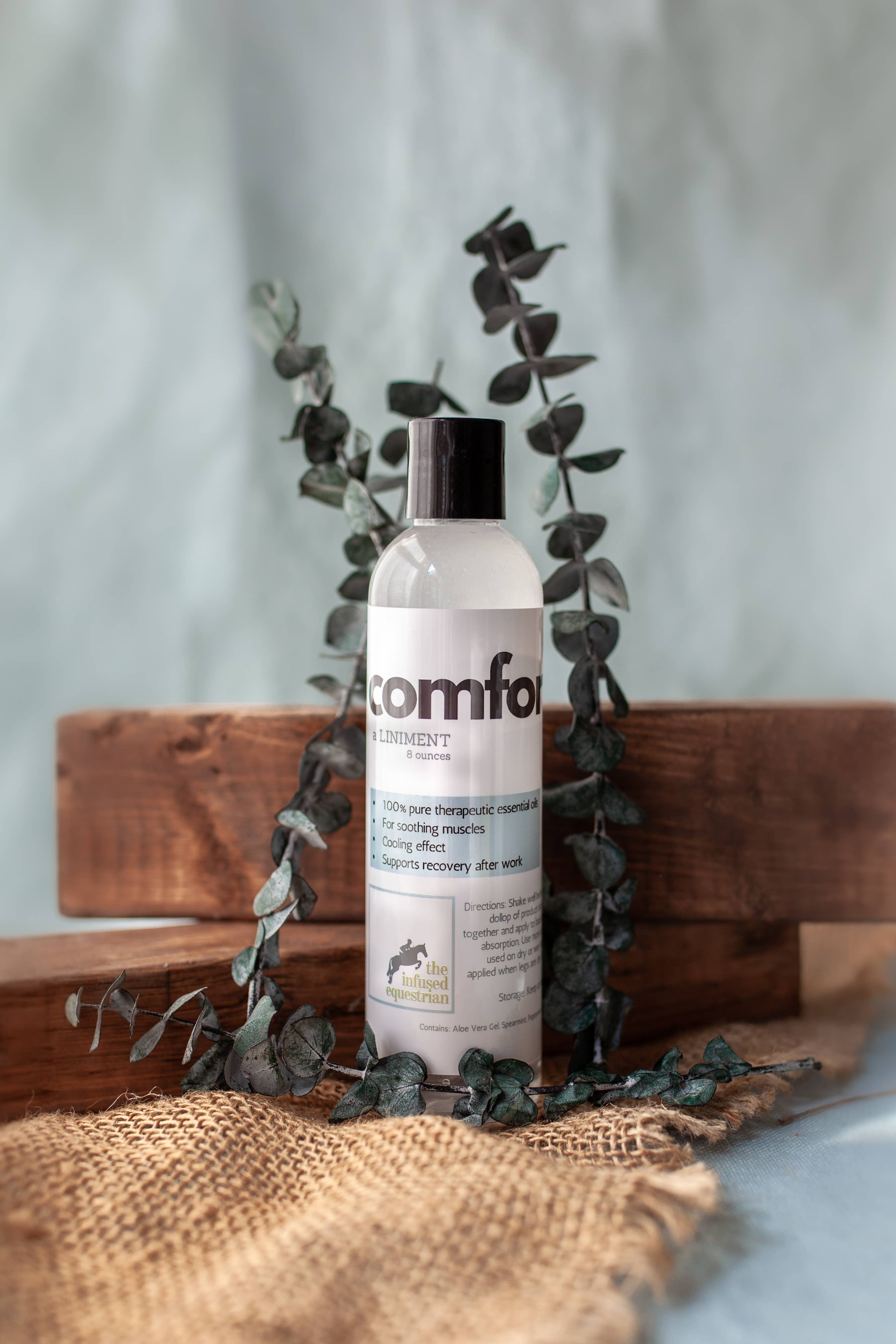 The Infused Equestrian - Wholesale Horse Conditioner/Grooming Aid - comfort. A Liniment (8 oz)6