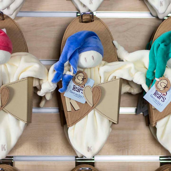 Keptin-Jr - Venta al por mayor Mantita de seguridad - Bebés - Zmooz Azul Zafiro3