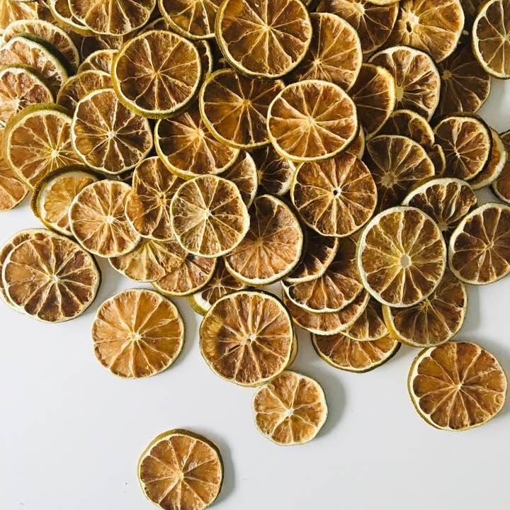 FreshDried - Wholesale Dried/Dehydrated Fruit - Dried Lime Wheels - organic