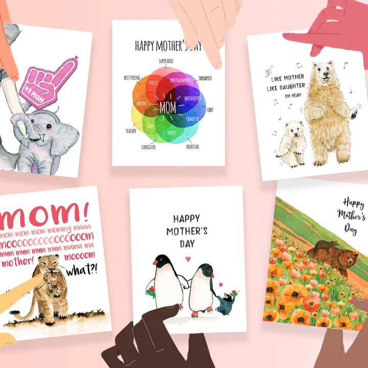 Liyana Studio – Großhandel Muttertagskarten – Mudder Day Dogs — Lustige Muttertagskarte10