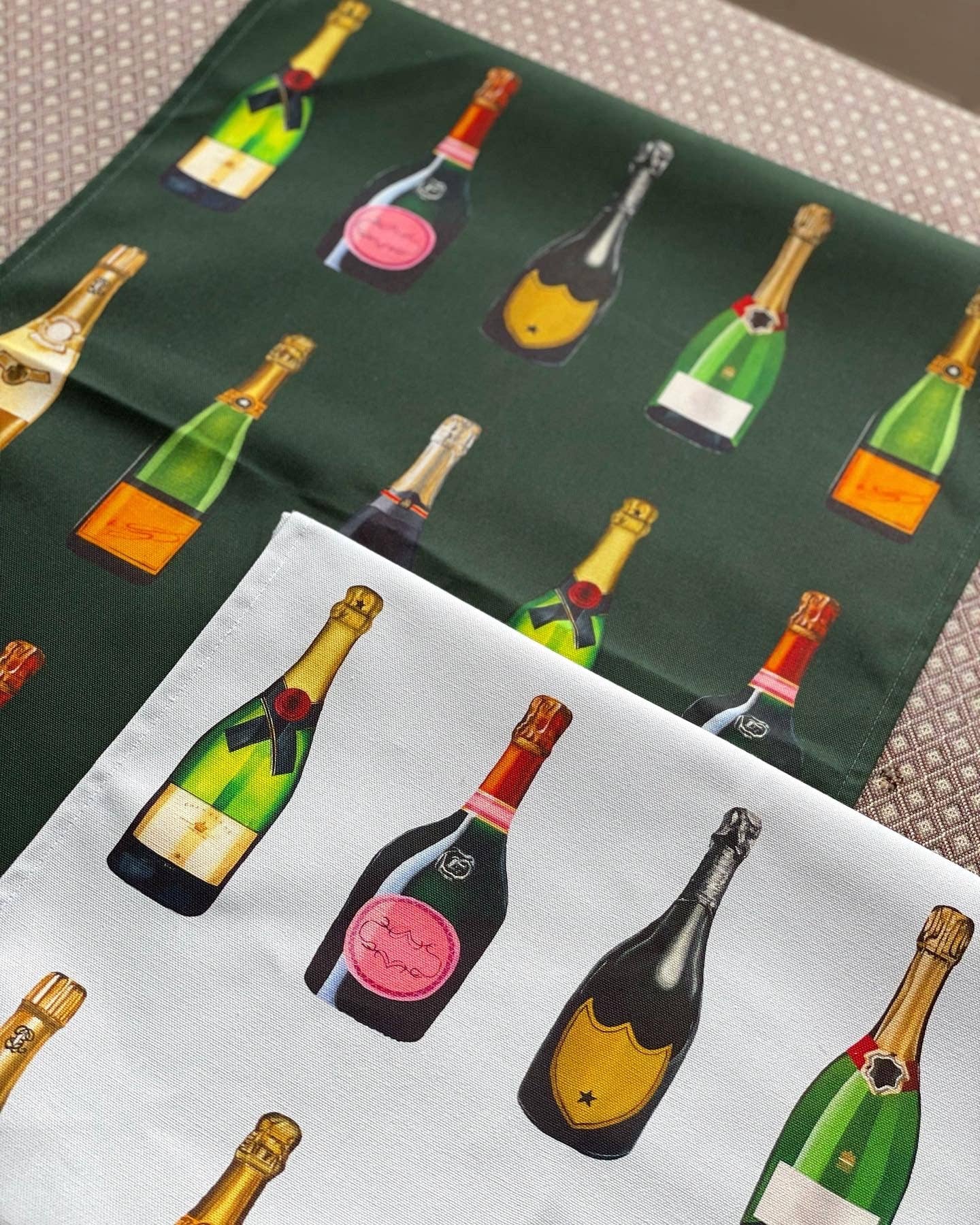 Jessica Anderton Designs Limited – wholesale Tea towel – Champagne and Fizz Tea Towels  (Best-Seller)7