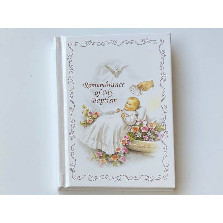 Simply Charming - Wholesale Memory book – Child & baby - " My Baptism" Keepsake Book with prayers1