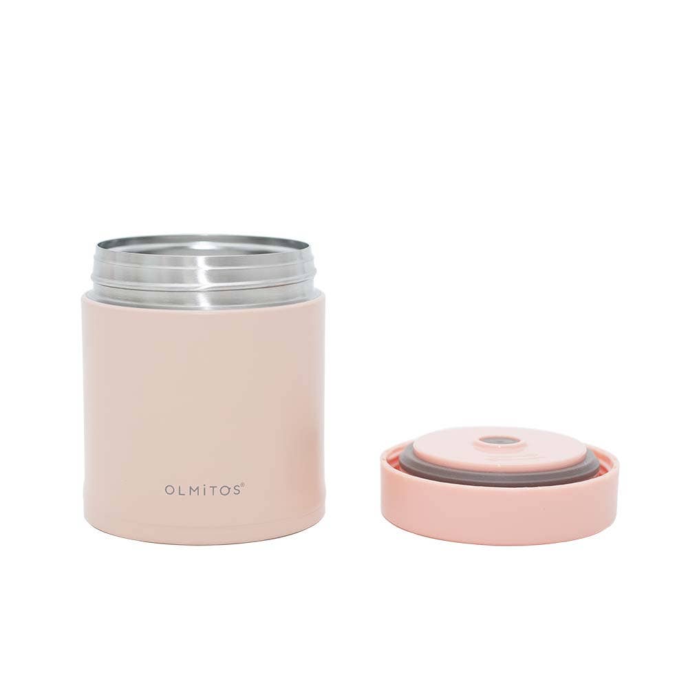 Olmitos S.A – wholesale Lunchlåda - Barn – Olmitos blå termosset med flaska och matburk5