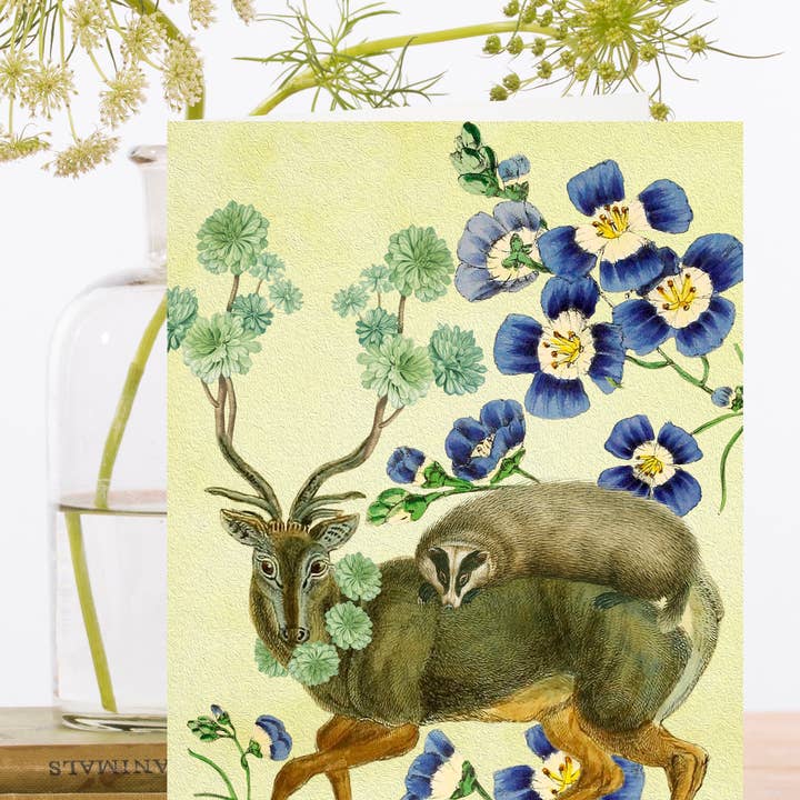 Madame Treacle (We cover US import duty) – wholesale Everyday greeting card – RS221P ~ Whimsical Blank Greeting Card