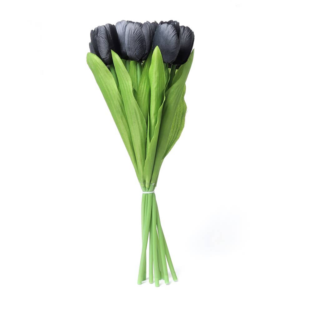 Alchemy England – wholesale Artificial flowers – Tulips bunch of 9 heads (Artificial Flowers)2
