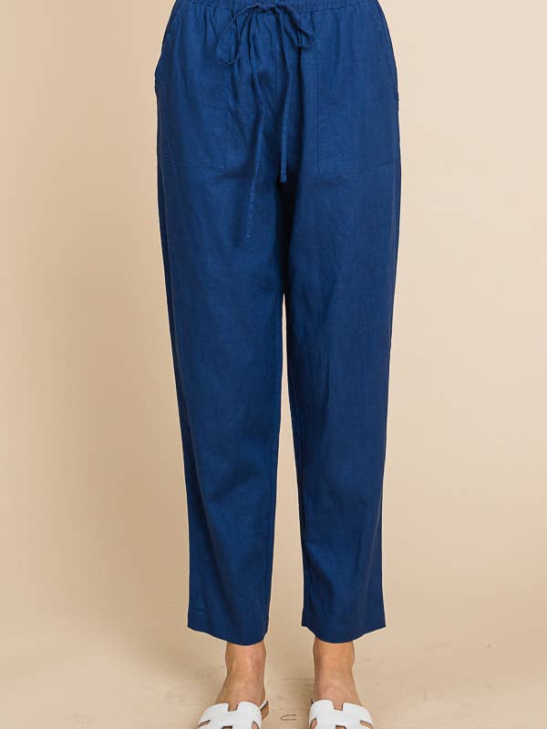 CWP1476X - DRAW STRING CARGO PANTS for wholesale by Culture Code