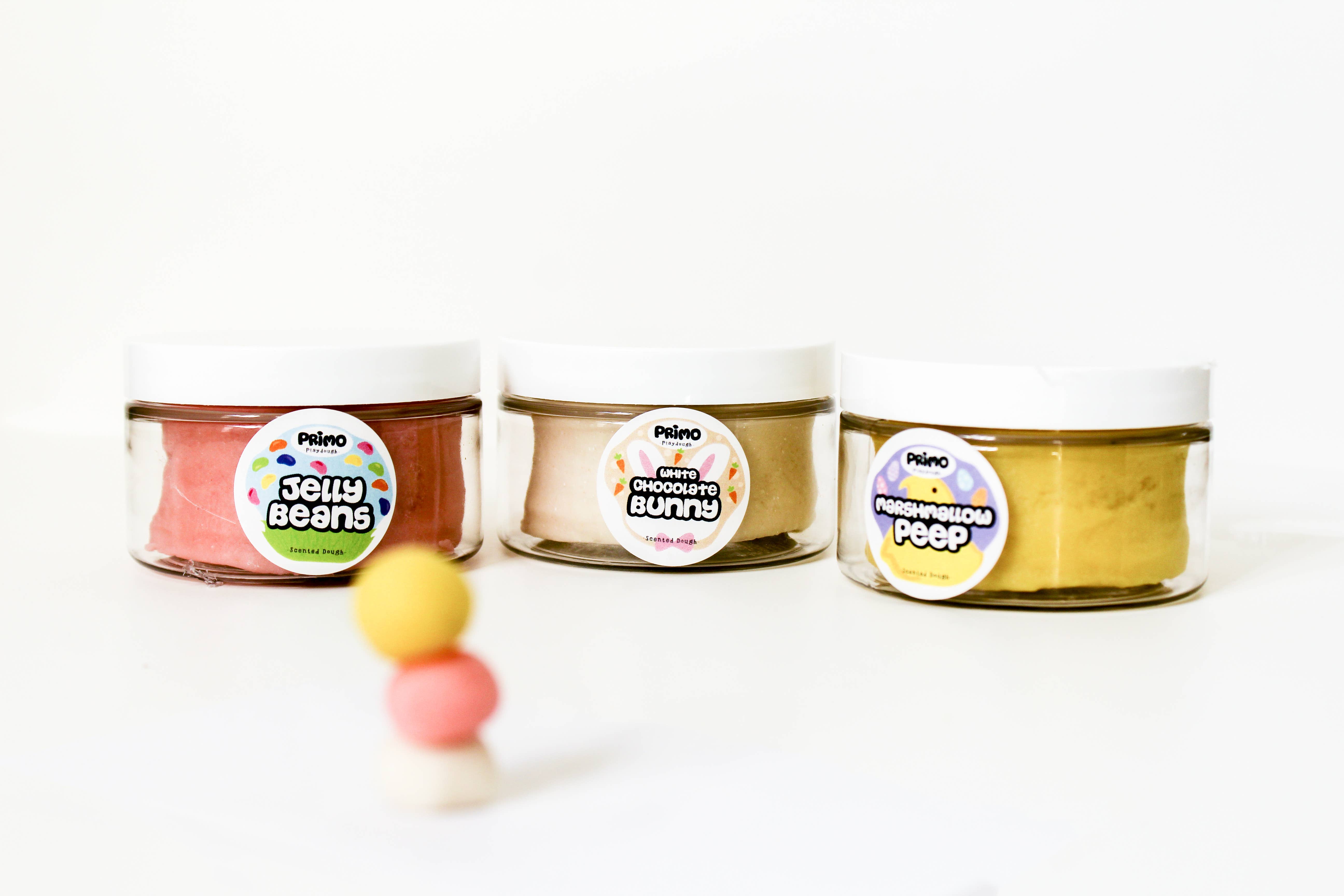 Primo Playdough – Plasticina - Crianças por atacado – Pacote de 3 de Páscoa de Playdough Perfumado (5 onças)6