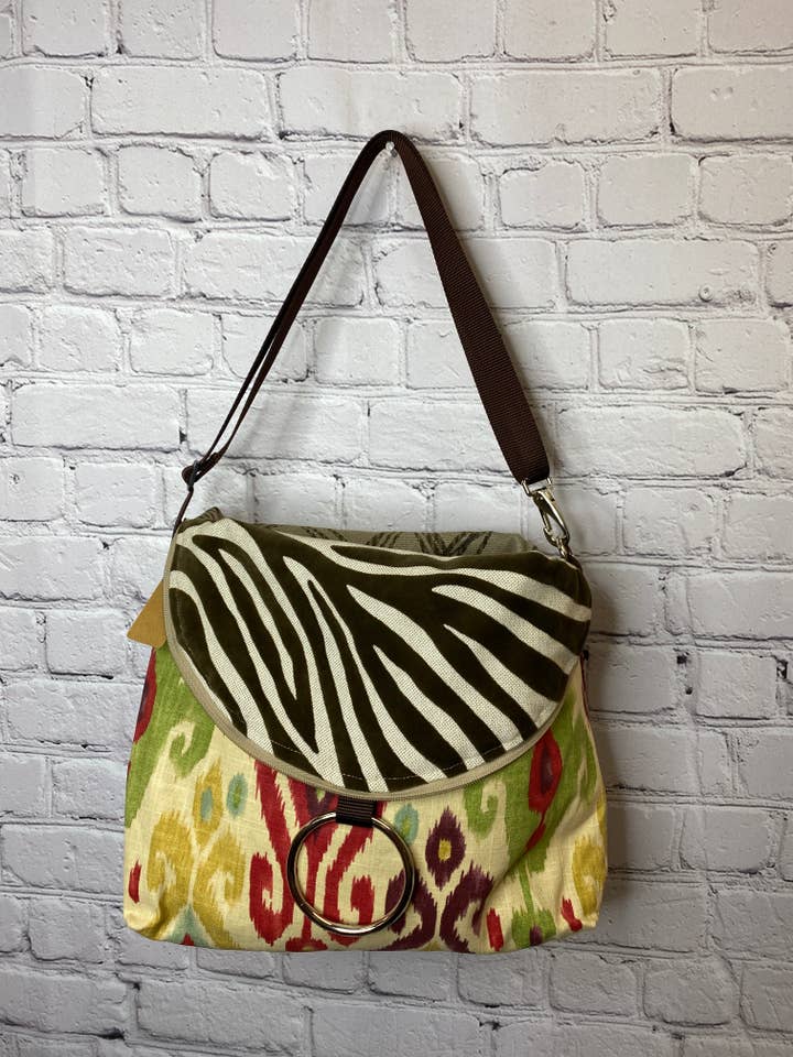 Crimson Messenger/Backpack for wholesale by Kindred Spirit Style