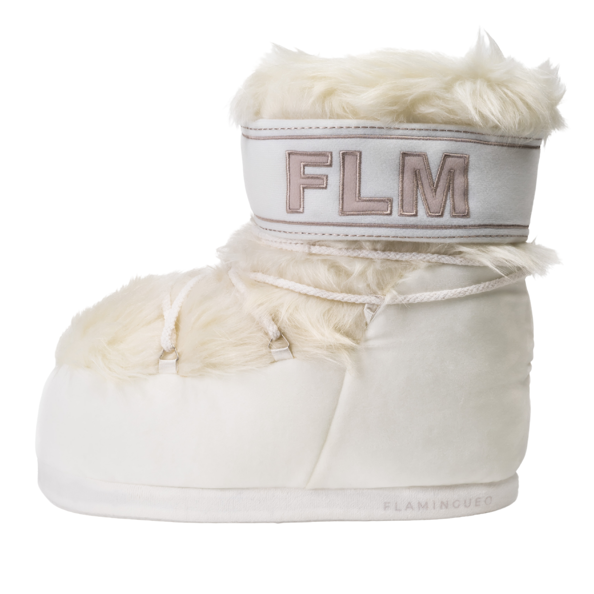 Flamingueo - Vendita all'ingrosso Pantofole - Donna - YETIS scarpe da casa unisex bianche0