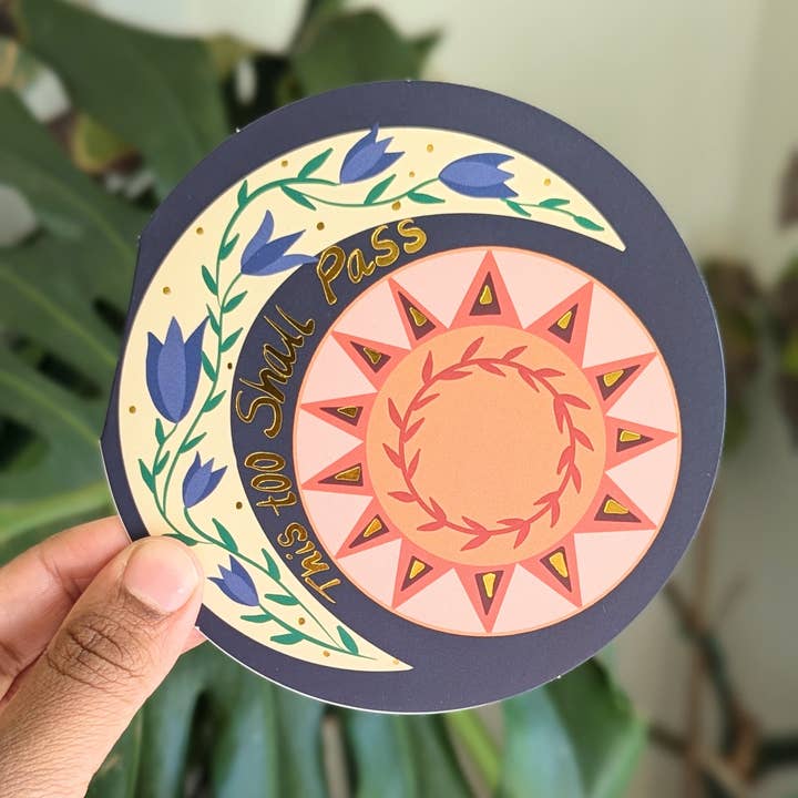 Nabeela Rumi - Wholesale Encouragement Card - This too shall pass card1