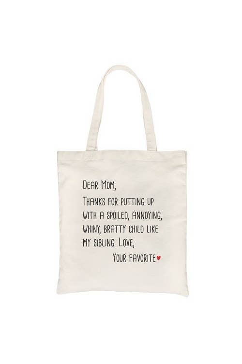 365 In Love - Vente Tote bag – femme - Sac en toile Dear Mom1