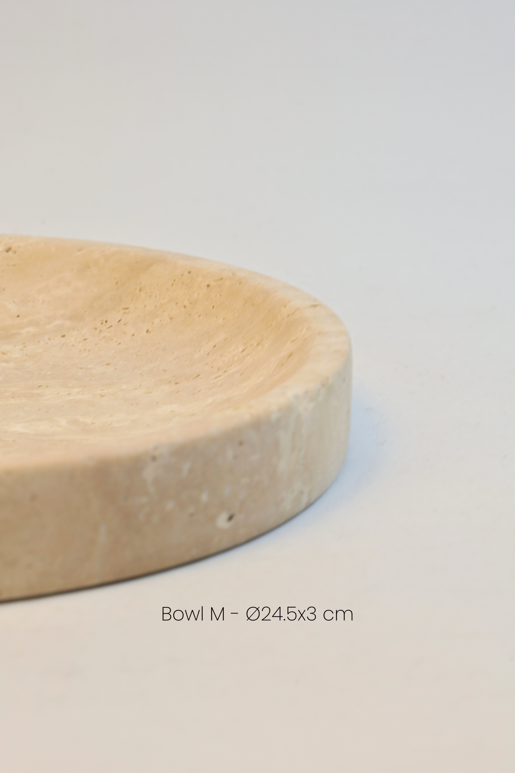 PIETRA DI CASA - Venta al por mayor Conjuntos de vajilla - Set de platos y cuencos de travertino hechos a mano | Cesta de fruta | Pascua8