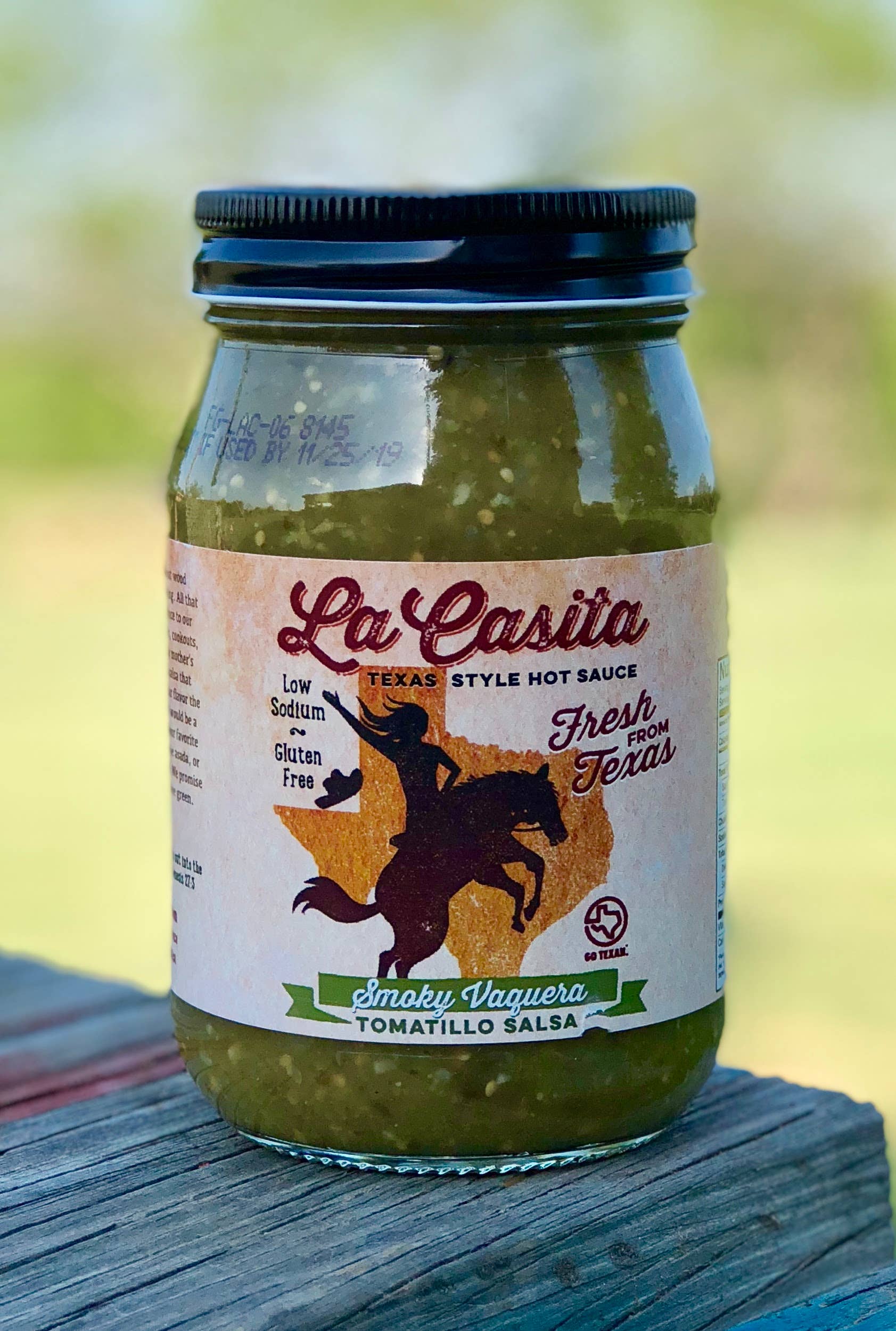 La Casita Hot Sauce - Wholesale Salsa - Smoky Vaquera  Tomatillo Salsa1