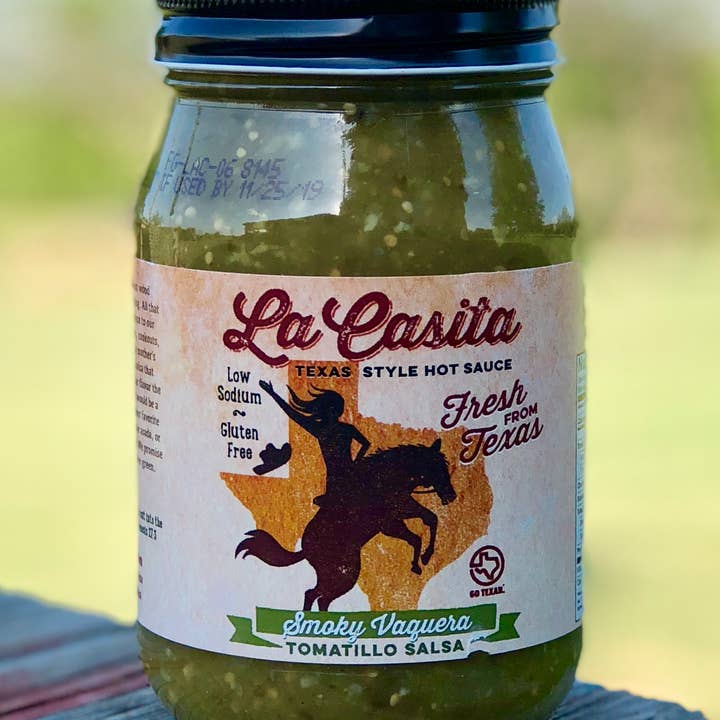 La Casita Hot Sauce - Wholesale Salsa - Smoky Vaquera Tomatillo Salsa1