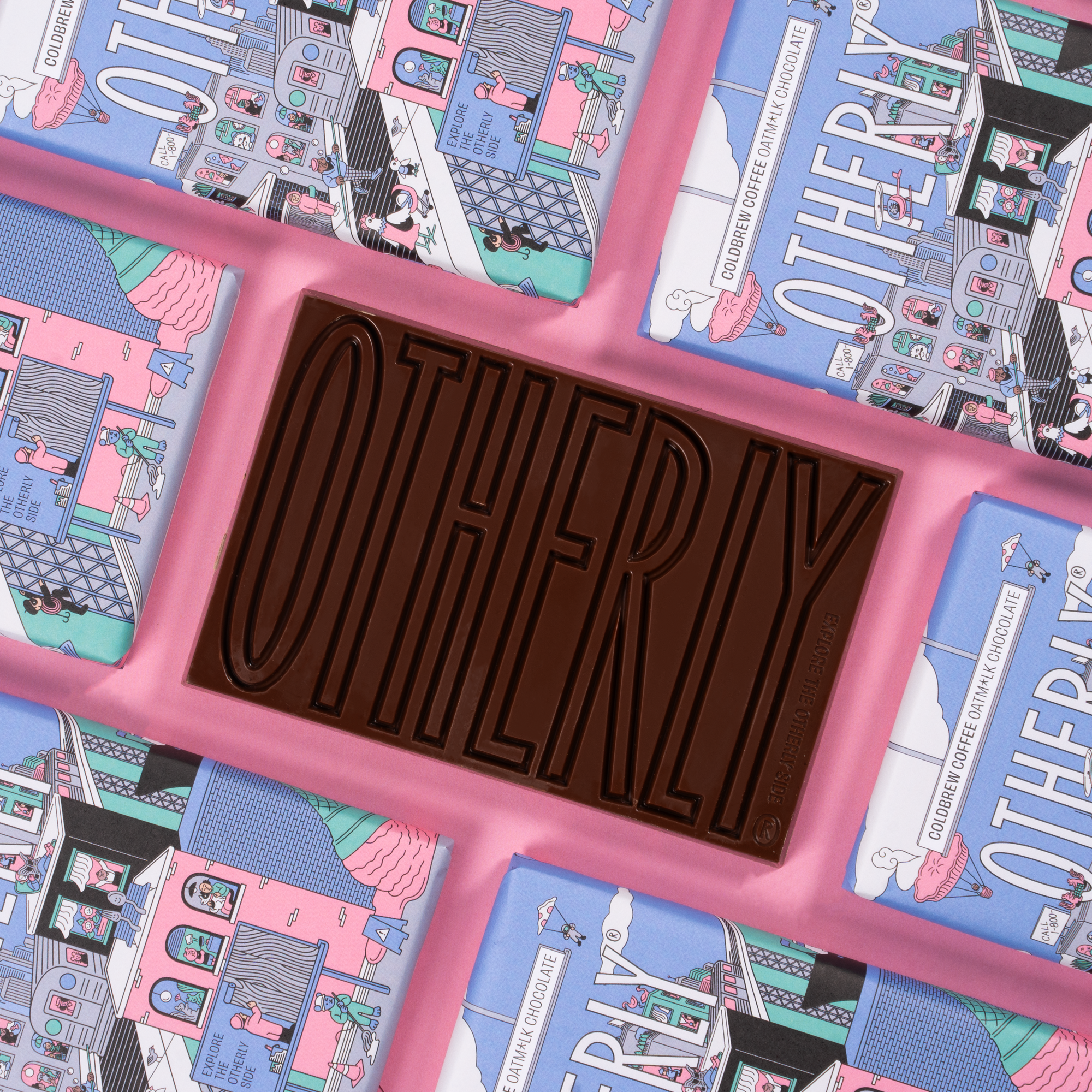 OTHERLY: OATM*LK CHOCOLATE [No duties when shipping to US!] - Wholesale Chocolate Bar - Cold Brew Coffee Oatm*lk Chocolate Bar 120g | Vegan | Creamy1