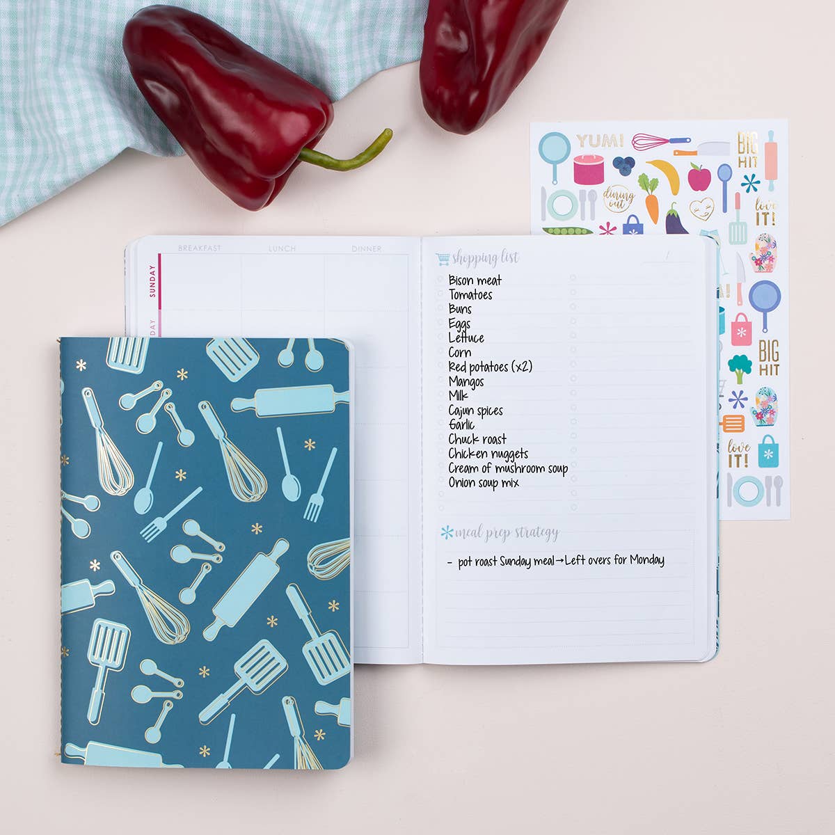 Erin Condren Design - Wholesale Planner - Meal Planner Petite Planner1