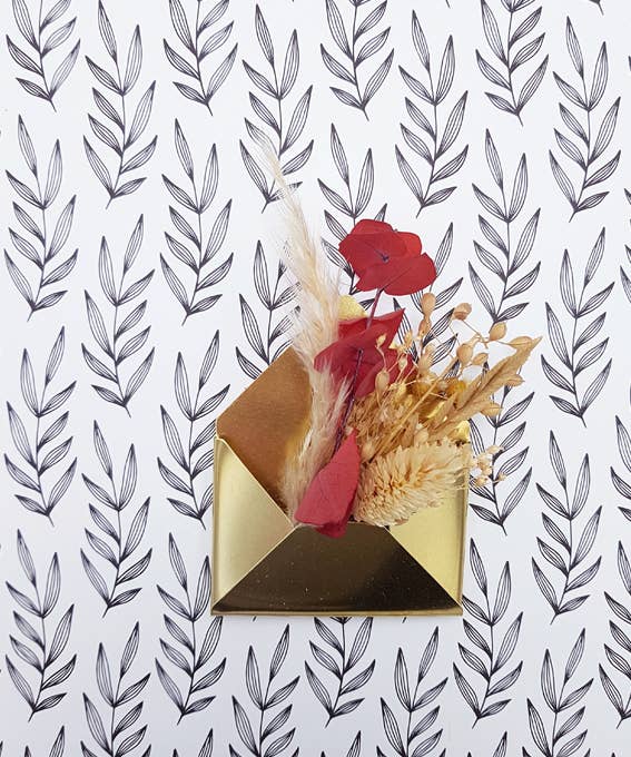 Delphine Plisson - Vendita all'ingrosso Decorazione da parete 3D - Busta da parete in ottone mini o grande7