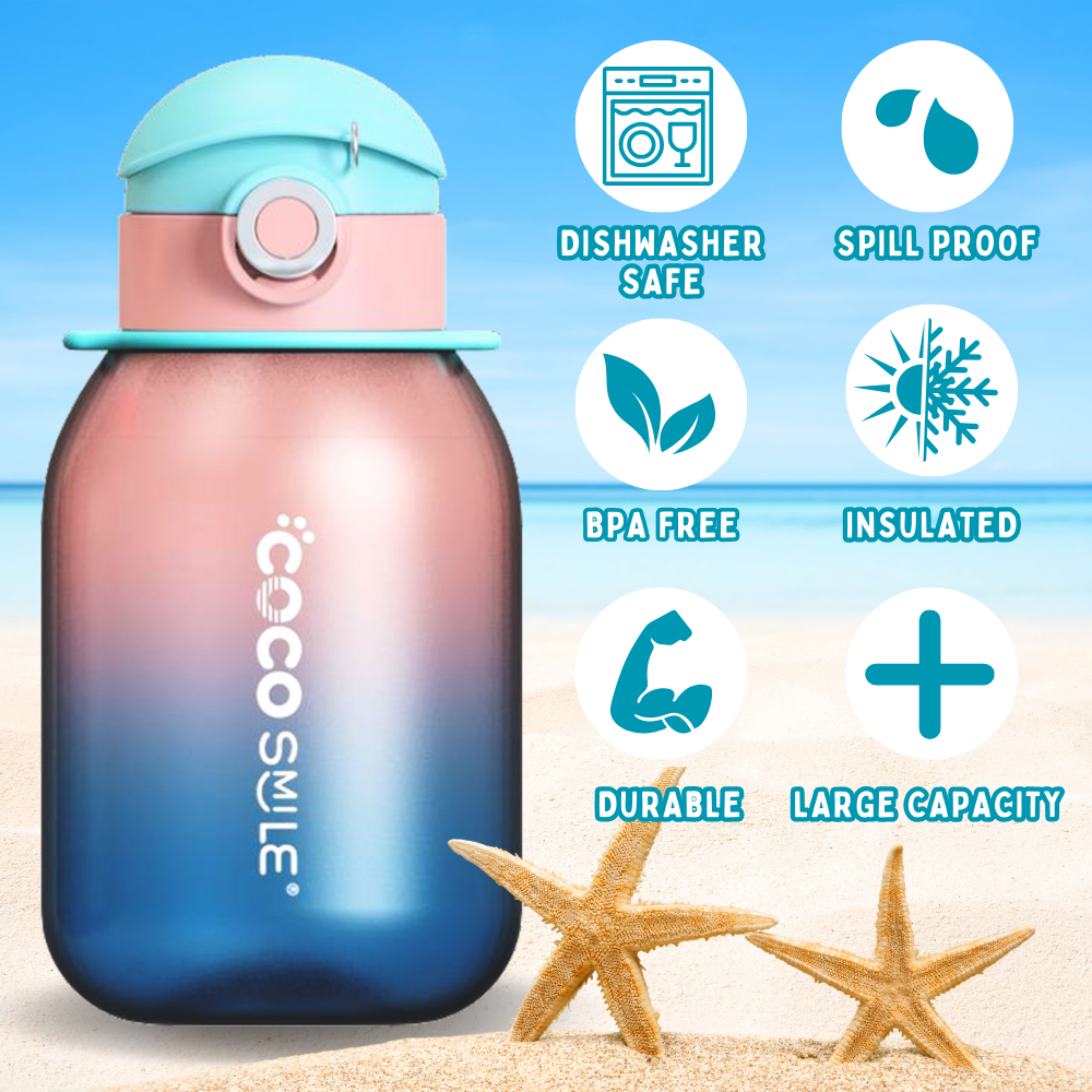 Cocosmile - Wholesale Water Bottle - Coco Pearlescent Large Bucket Cup for All Ages7