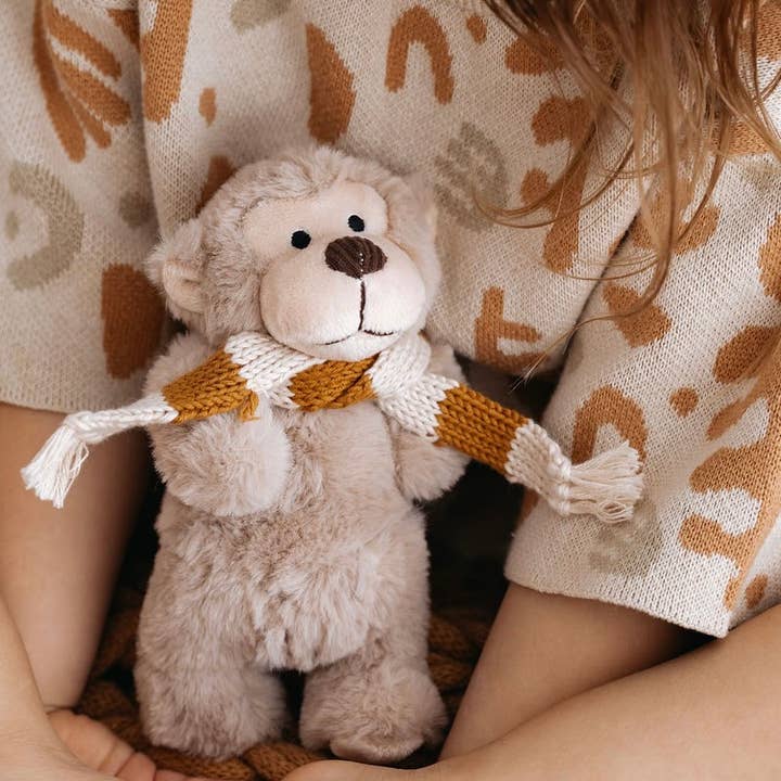 Hugo Monkey | soft toy for wholesale by and the little dog laughed