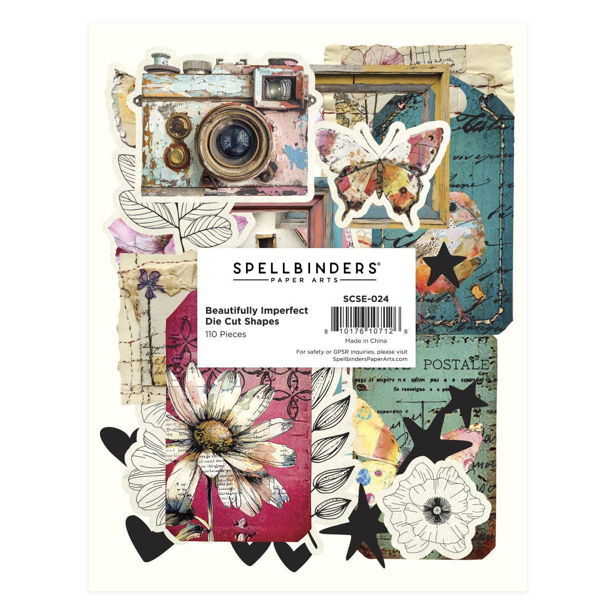 Hero Arts + Spellbinders Wholesale - Wholesale Craft Supplies - Beautifully Imperfect Die Cut Shapes from the Beautifully Imperfect Collection - 110 pc8