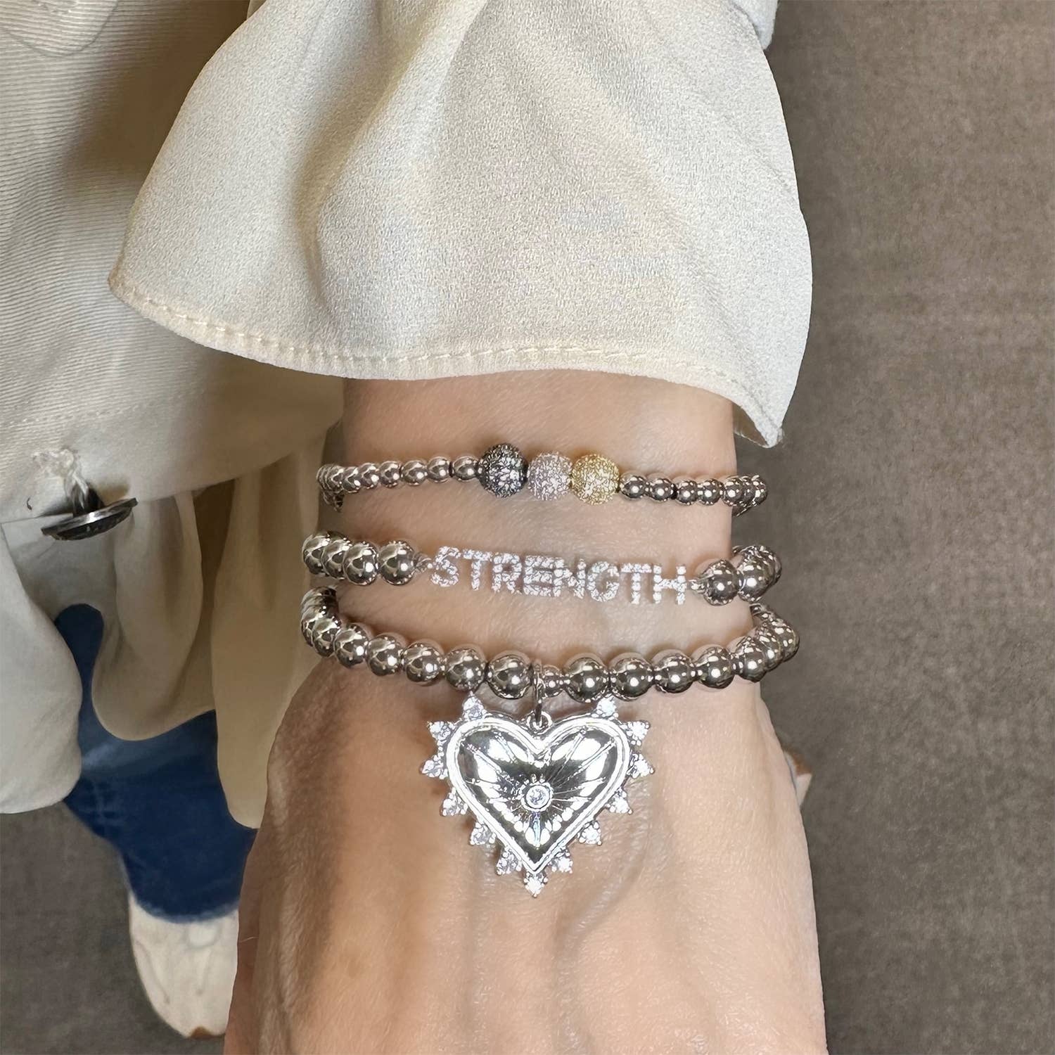 Love, Lisa – Großhandel Perlenarmband – Armbänder mit Spruch aus der Penny-Kollektion2