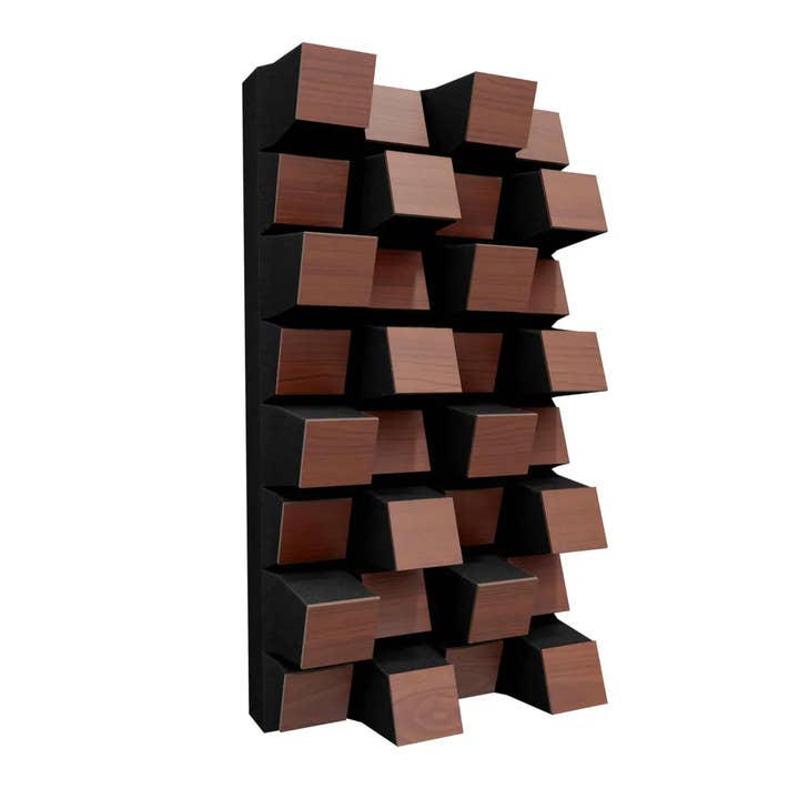 ATB-Sound sp. z o. o. – Großhandel 3D-Wandkunst – Sirius-HALF Akustik-Diffusor 50x25x15,3 cm | 2D QRD-Sound2