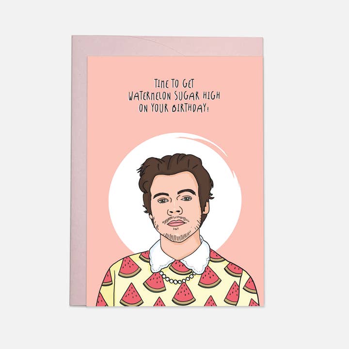 Vattenmelon Harry gratulationskort för wholesale av Kaart Blanche