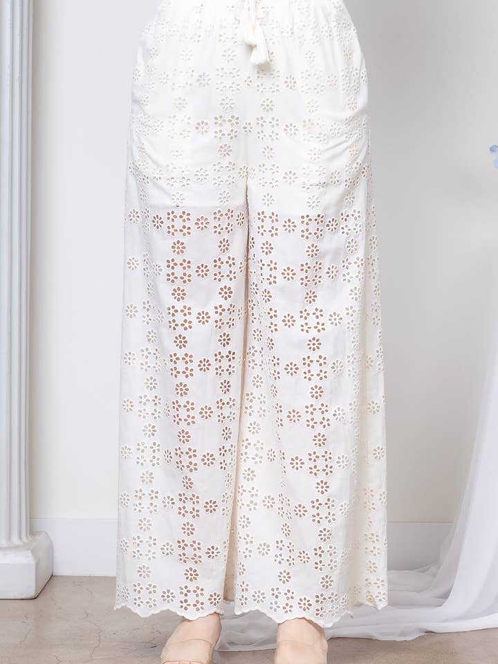 AP1802T-Drawstring lace long pants for wholesale by Taelynn