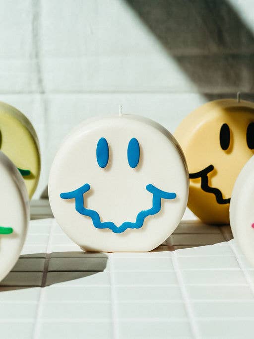 Smiley Candle for wholesale by Lolitas Candle Co