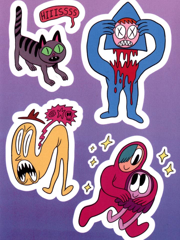 The Paradox Of Getting Better Sticker Sheet for wholesale by Silver Sprocket