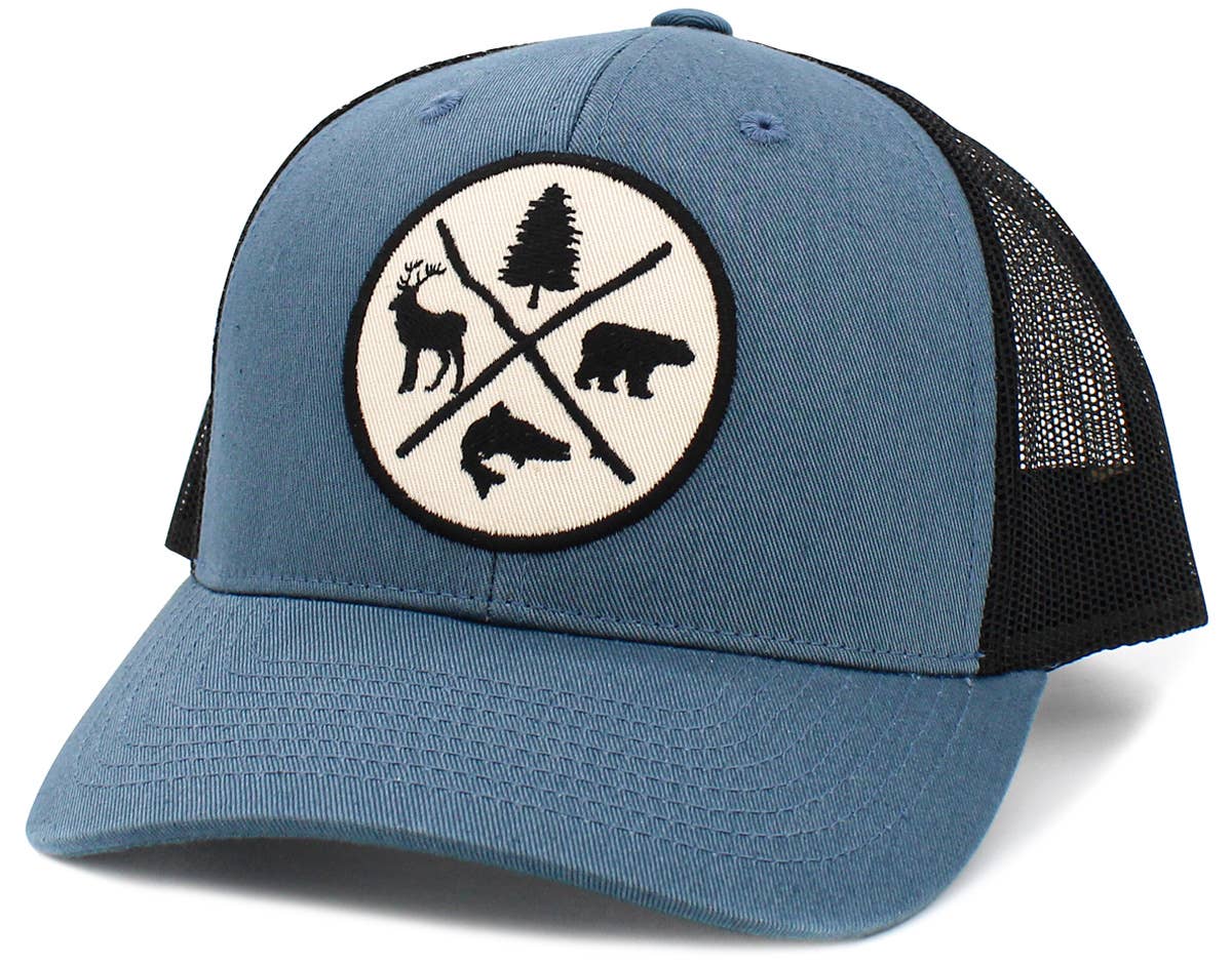 KBETHOS – wholesale Truckerkeps – Unisex – Outdoors vintage keps med meshbakside8