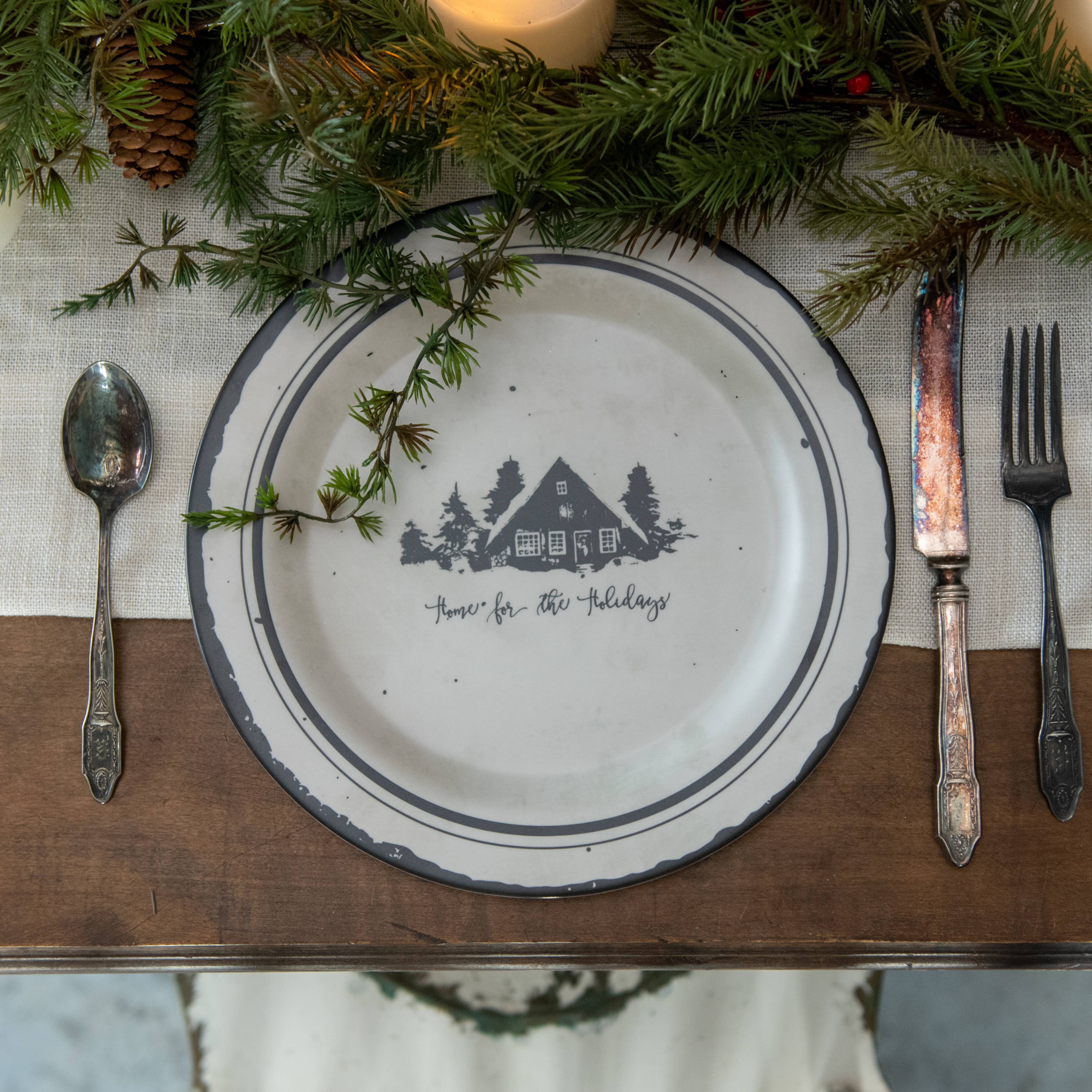 Ragon House – Großhandel Dekorative Platte/Teller/Schüssel – Zuhause für die Feiertage Teller0