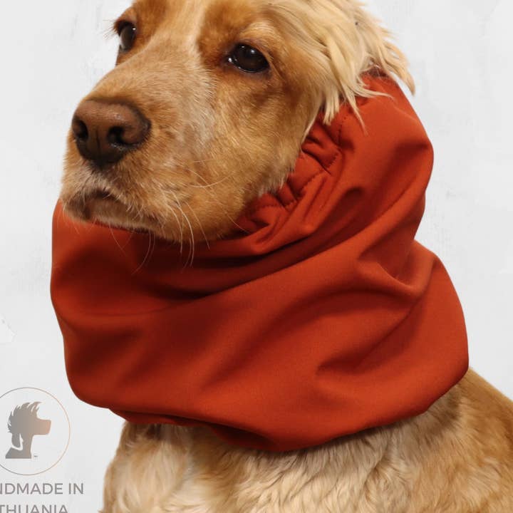 Waterdichte Hondensnood | Wintersnood | Gebrand Oranje voor wholesale door Distinguish Me