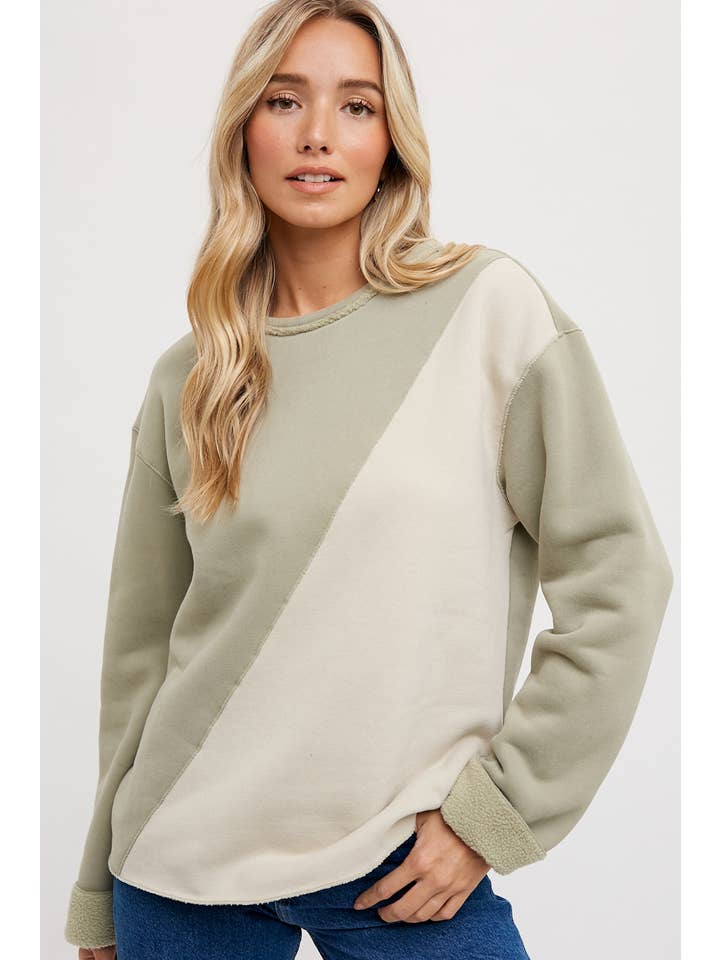 Bluivy - Vendita all'ingrosso Felpa - Donna - FELPE COLOR BLOCK10