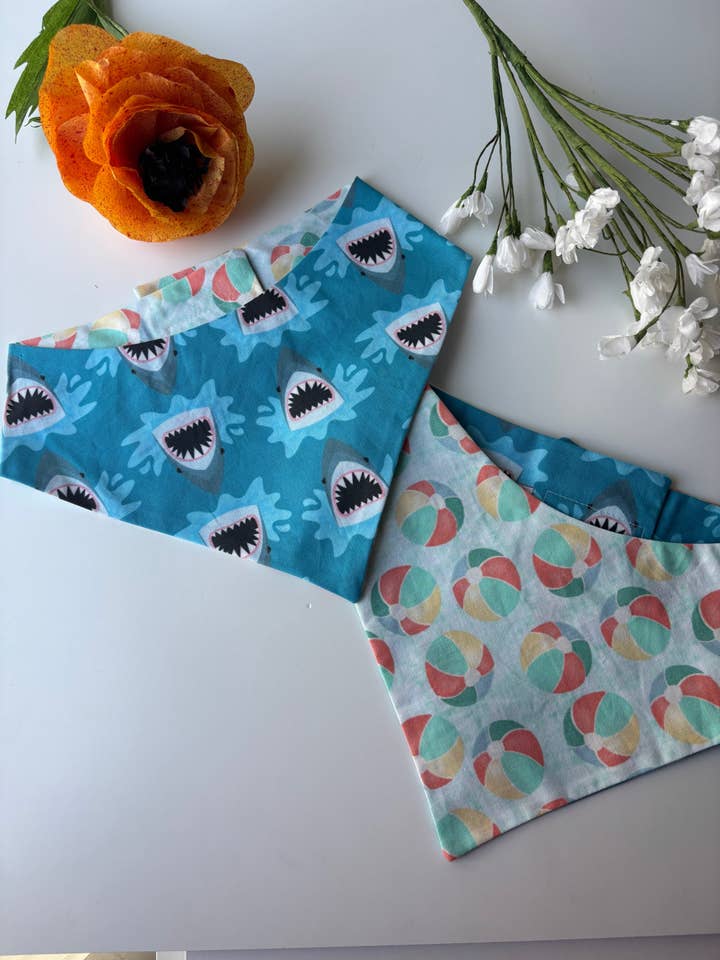Bandana de tubarão por atacado de The Pet Scout Shop