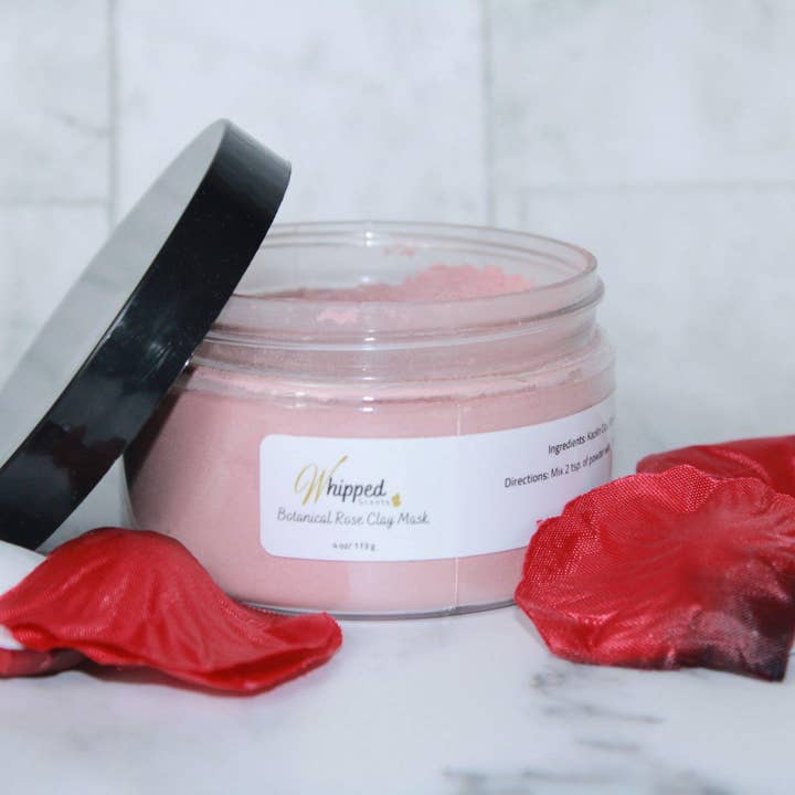 Masque à l'argile rose botanique pour la vente par Whipped Scents