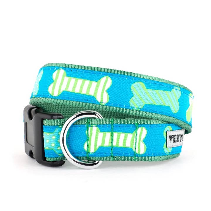 The Worthy Dog - Wholesale Pet Collar - Dog - Preppy Bones Collar