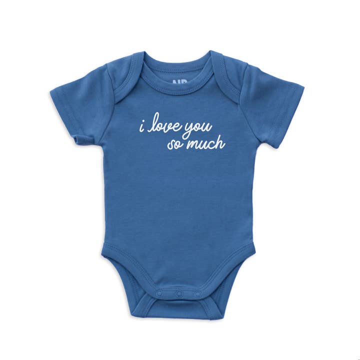 Frankie Jean - Wholesale Bodysuit (Non-Footed) - Baby - i love you so much Onesie8