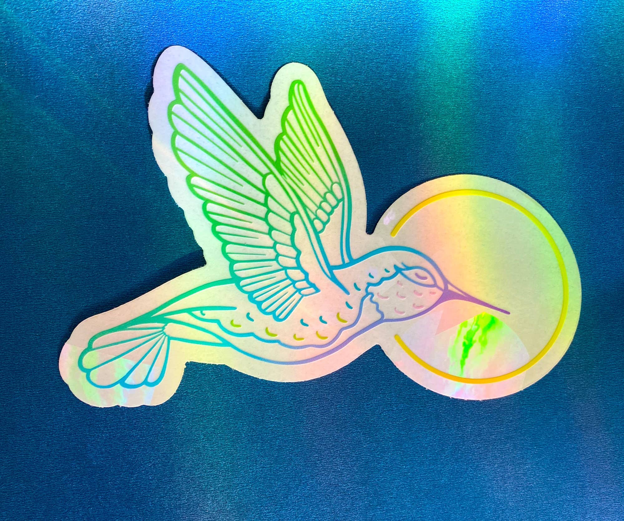 Chelzart - Wholesale Suncatcher - Hummingbird Rainbow Suncatcher | Colorful Window Decal 6