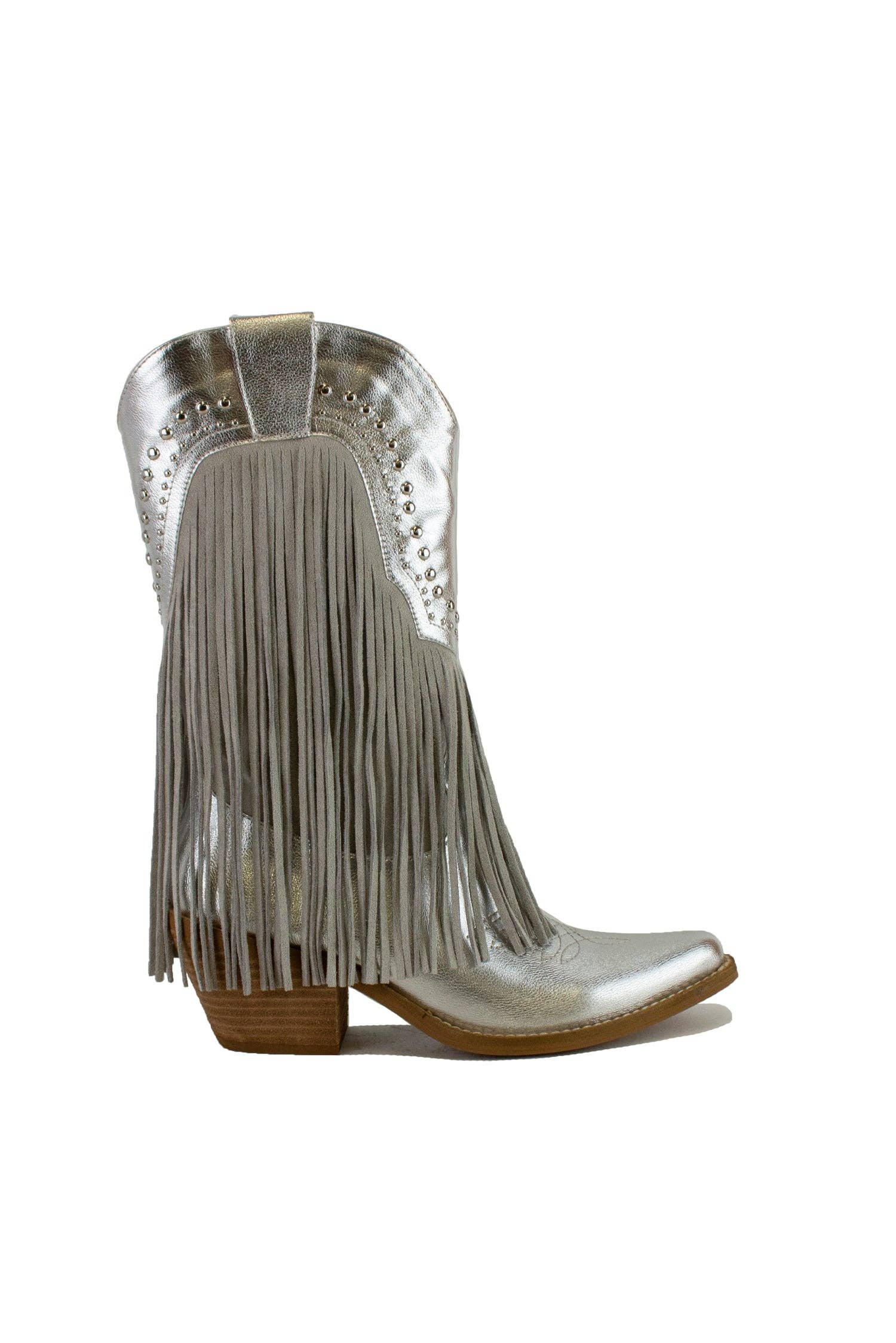 BEAST FASHION - Wholesale Cowboy Boots - Women's - ADELA-38 Fringe Western Boots10