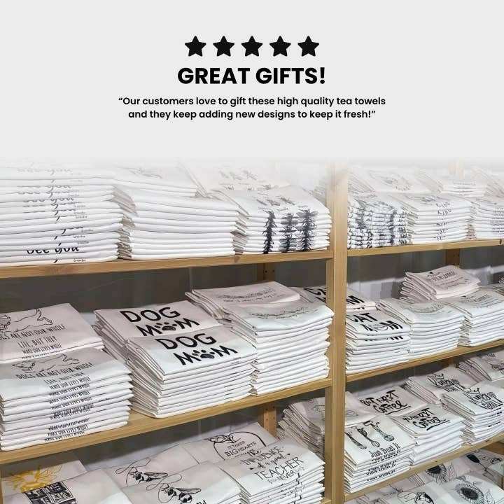 Green Bee Tea Towels - Wholesale Tea Towel - Trash Takes Itself Out Towel | Tea Towels | Swifties Towels9