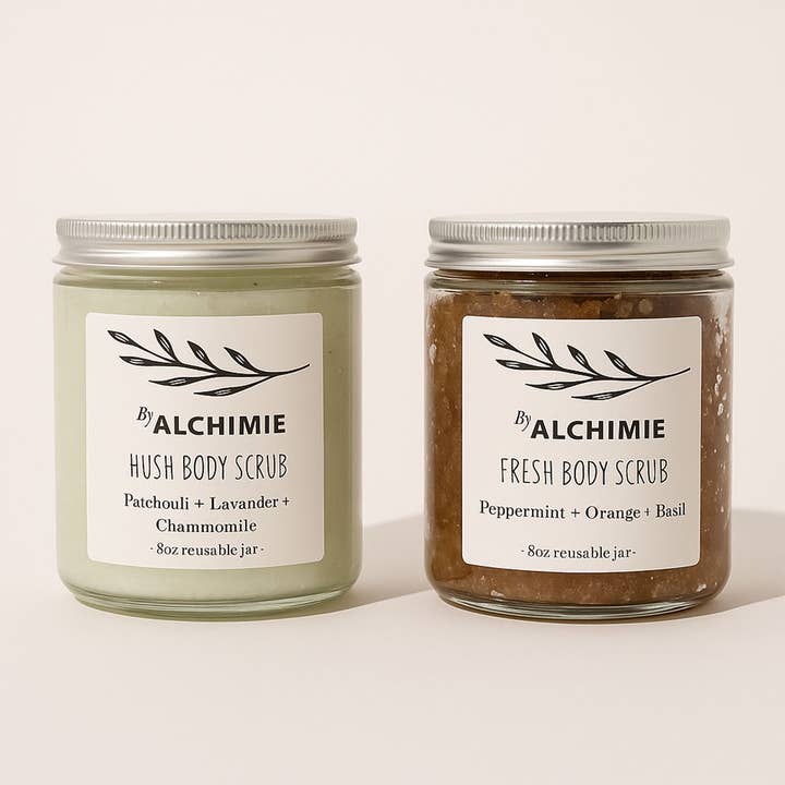 Plant Based Body Scrub for wholesale by By Alchimie